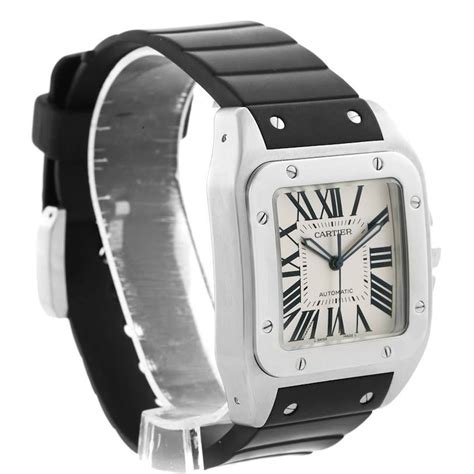 cartier watch rubber strap